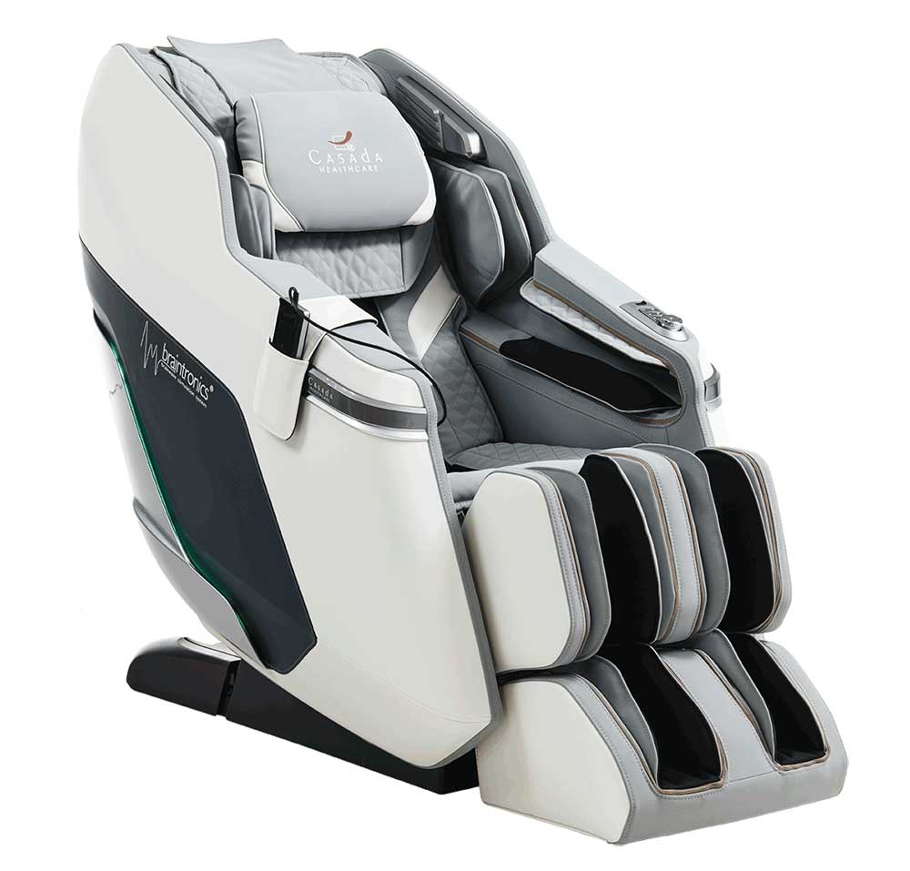 Масажне крісло Casada POLLUX (біле)
